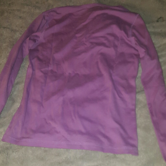 NWOT J Crew Orchid long-sleeved t-shirt - Picture 6 of 6